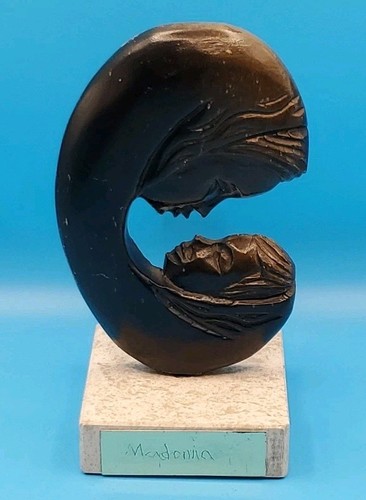 Mid century wood mother baby - century,