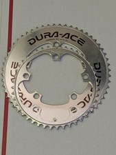 Set Tri Catena Shimano Dura Ace 7700 TT 44-56 Aero 130BCD 9 Velocità Bici da Corsa