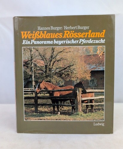 Weissblaues rösserland ein - weissblaues,