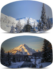 2 Pezzi Di Occhiali Da Sci