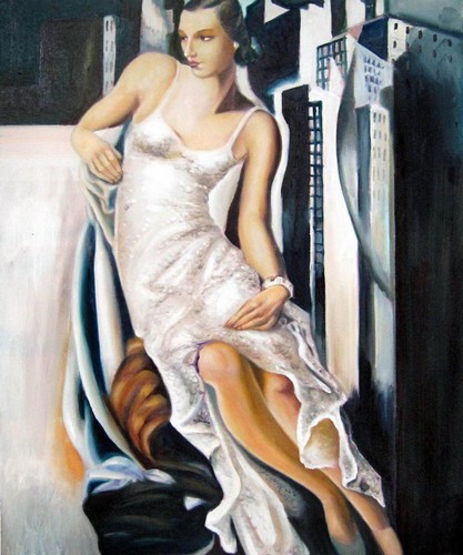 Dipinto olio tela - tela, 20x24