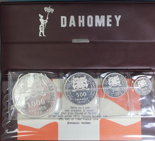 Dahomey serie valori 1971 - 4,