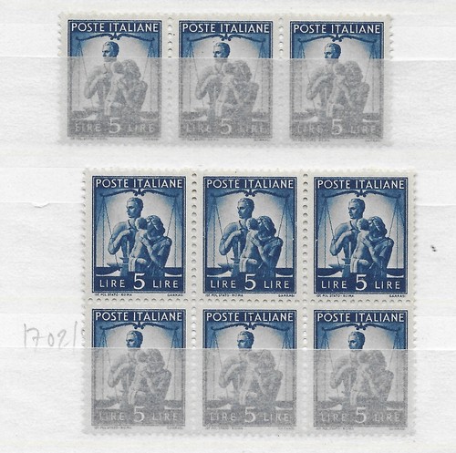 Italia repubblica 1946 - 5, lire