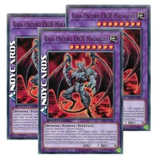 3x GAIA OSCURO EROE MALVAGIO (SPEED DUEL) • Comune • SGX3 ITA24 • 1Ed • Yugioh!