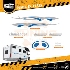 Decalcomania Adesivi Camper Challenger - R