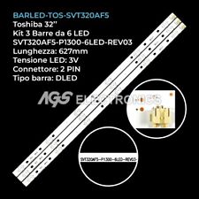 KIT 3 BARRE STRIP LED TV