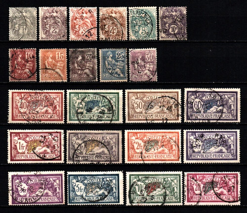 Francobollo francia 1900 - francia, sc