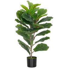 Homcom pianta finta - pianta, ficus