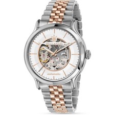 Orologio Maserati Epoca Automatico uomo R8823118016 Acciaio Bicolore Oro Rosa