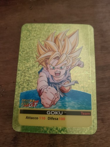 Goku lamincards edibas - goku-,