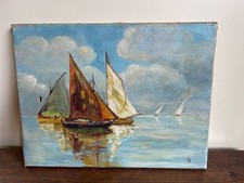 Tableau Ancien huile sur toile