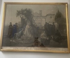 Fine ‘800 Acquatinta Firenze di Lemoine