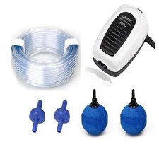 JEBO Aeratore per Laghetto - Set 2, Pompa Aria Laghetto Acquario Ossigeno