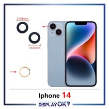 VETRINO CAMERA IPHONE 14 VETRO FOTOCAMERA LENTE POSTERIORE DUE CAMERE