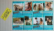 set completo fotobuste MEDITERRANEO Abatantuono Salvatores Bigagli Bisio Biasion