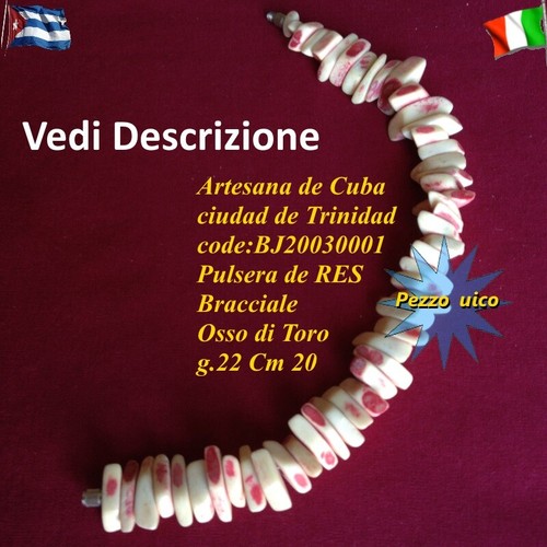 Bracciale osso toro - di,