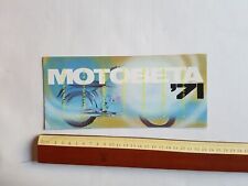 Beta Cross 110 - T.V. 110 1971 depliant originale MOTO brochure