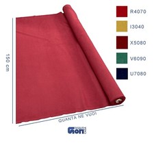 Tessuto panno al metro simil lana da cappotto in poliestere per moda arredo h150