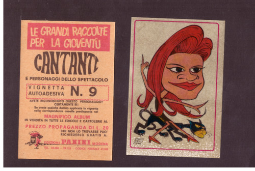 1968 cantanti panini - 1968,