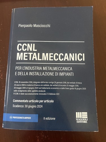 Ccnl metalmeccanici - ccnl,