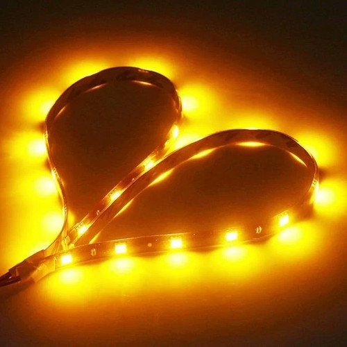 Striscia led 12v arancio - led, 60cm