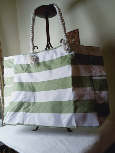 Borsa spiaggia grande - grande, verde