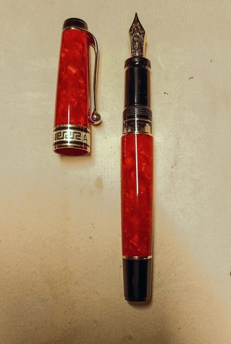 Penna stilografica aurora - penna, 75^