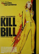 KILL BILL Affiche Cinéma Originale ROULEE 53x40 Movie Poster Quentin Tarantino