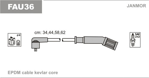 Kit cavi accensione adatto - accensione,