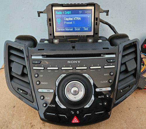 Ford fiesta mk7 sony - ford,