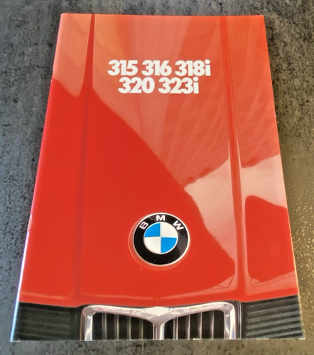 Brochure vente bmw 315 - vente,