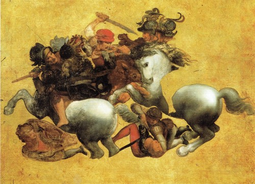 Leonardo vinci battaglia - da,