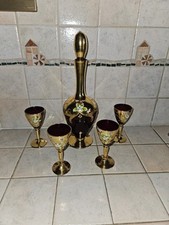1970s Murano Liqueur Four Set