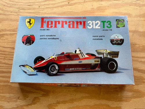 Modellino kit ferrari 312 - kit, t3