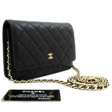 aa4 CHANEL Autentica Pelle di