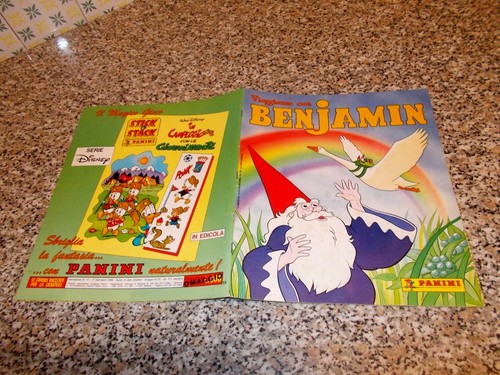 Album benjamin panini 1988 - album,