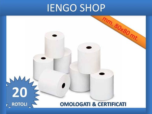 Rotoli termici x 80 - rotoli,