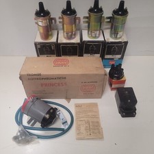 Stock ricambi AUTO EPOCA FIAT ALFA LANCIA Tromba bobina calotta FEMSA PRINCES