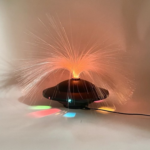 Lampada vintage ufo fibra - vintage,