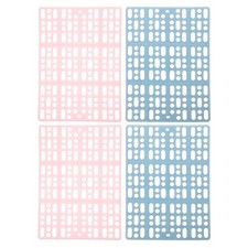 4 pezzi tappetino per conigli