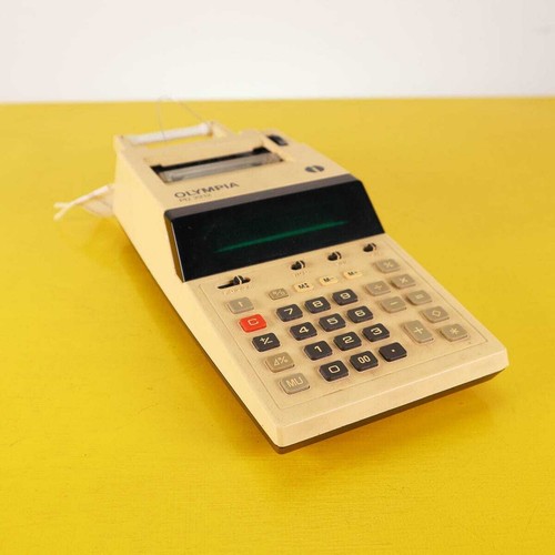 Calcolatrice vintage olympia - calcolatrice,
