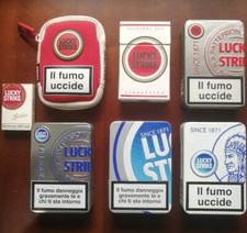 Lucky Strike Lotto Vintage Molto Bello Da Collezione. Guarda Descrizione. 