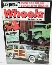 Vintage May 1982 Wheels Hot