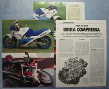 MOTOSPRINT988-PROVA / TEST-1988- SUZUKI GSX 250 R - 3 fogli 