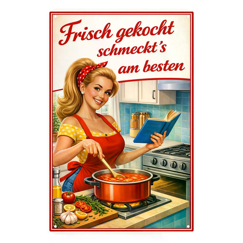 Targa latta cucina fresca - cucina,