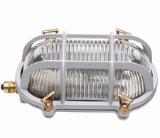 Cantina Ovale E27 Vetro Ottone