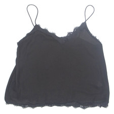 ZARA Gilet Donna Nero Senza