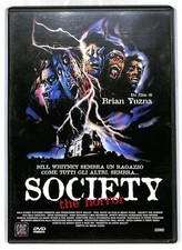society the horror	dvd film brian yuzna editoriale nuovo