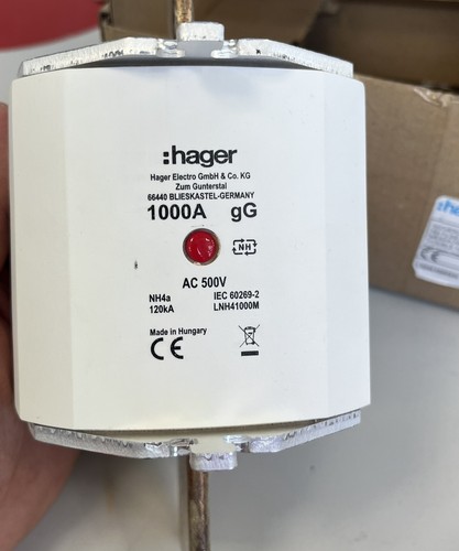 Inserto fusibile hager 1000a - inserto,