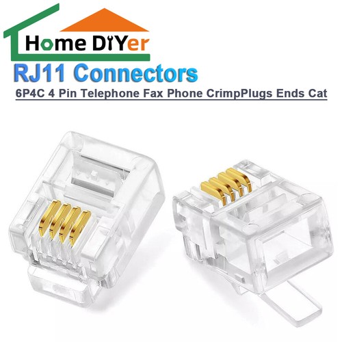 Connettori rj11 6p4c pin - rj11,